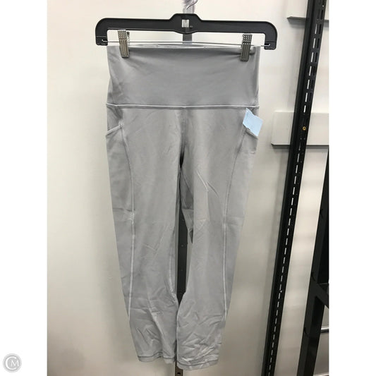 Athletic Leggings By Lululemon In Grey, Size: 6