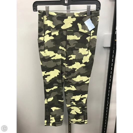 Athletic Leggings By Lululemon In Camouflage Print, Size: 6