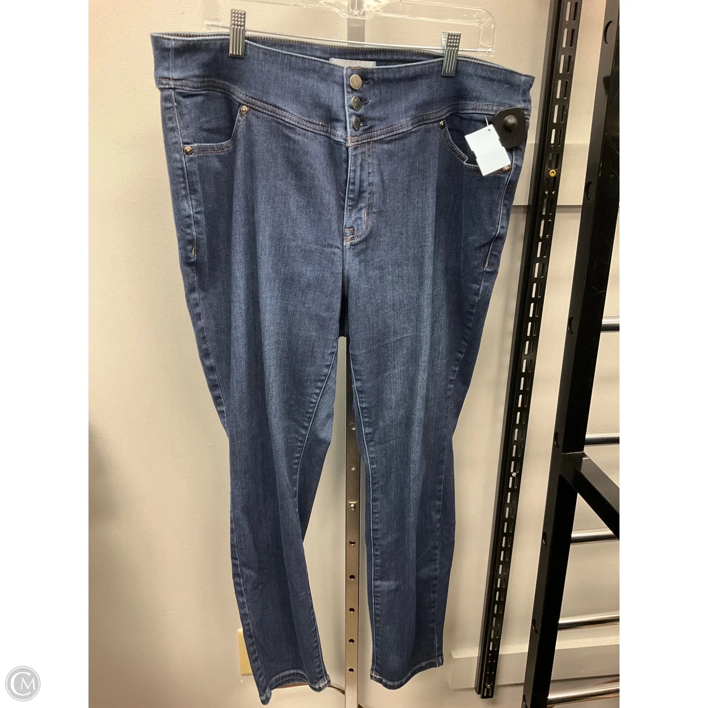 Jeans Skinny By Lane Bryant In Blue, Size: 18
