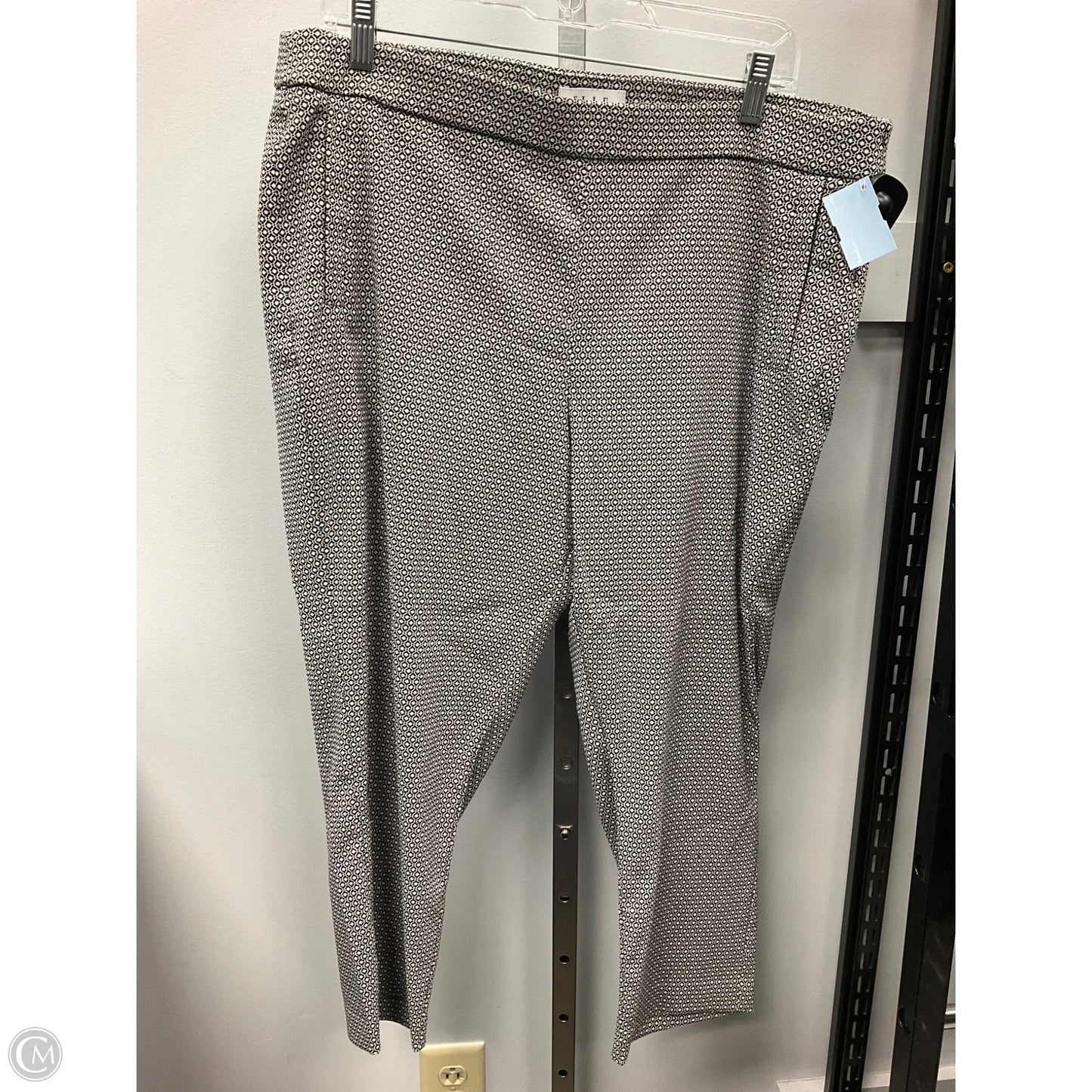 Pants Dress By Elle In Black & Cream, Size: Xl