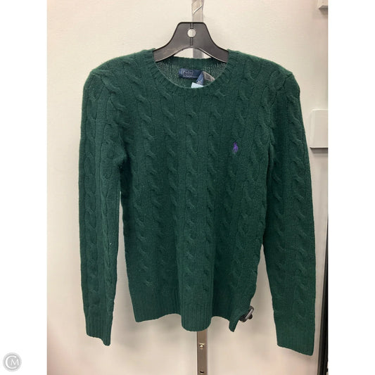 Sweater By Polo Ralph Lauren In Green, Size: Xs