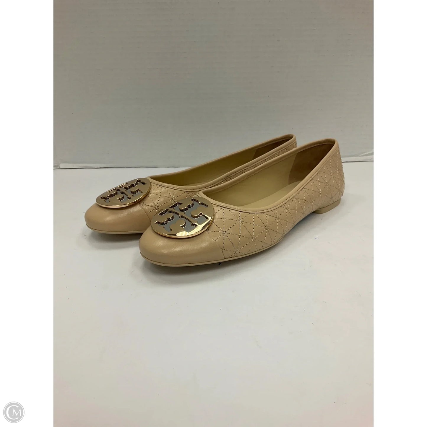 Shoes Designer By Tory Burch In Cream, Size: 7.5