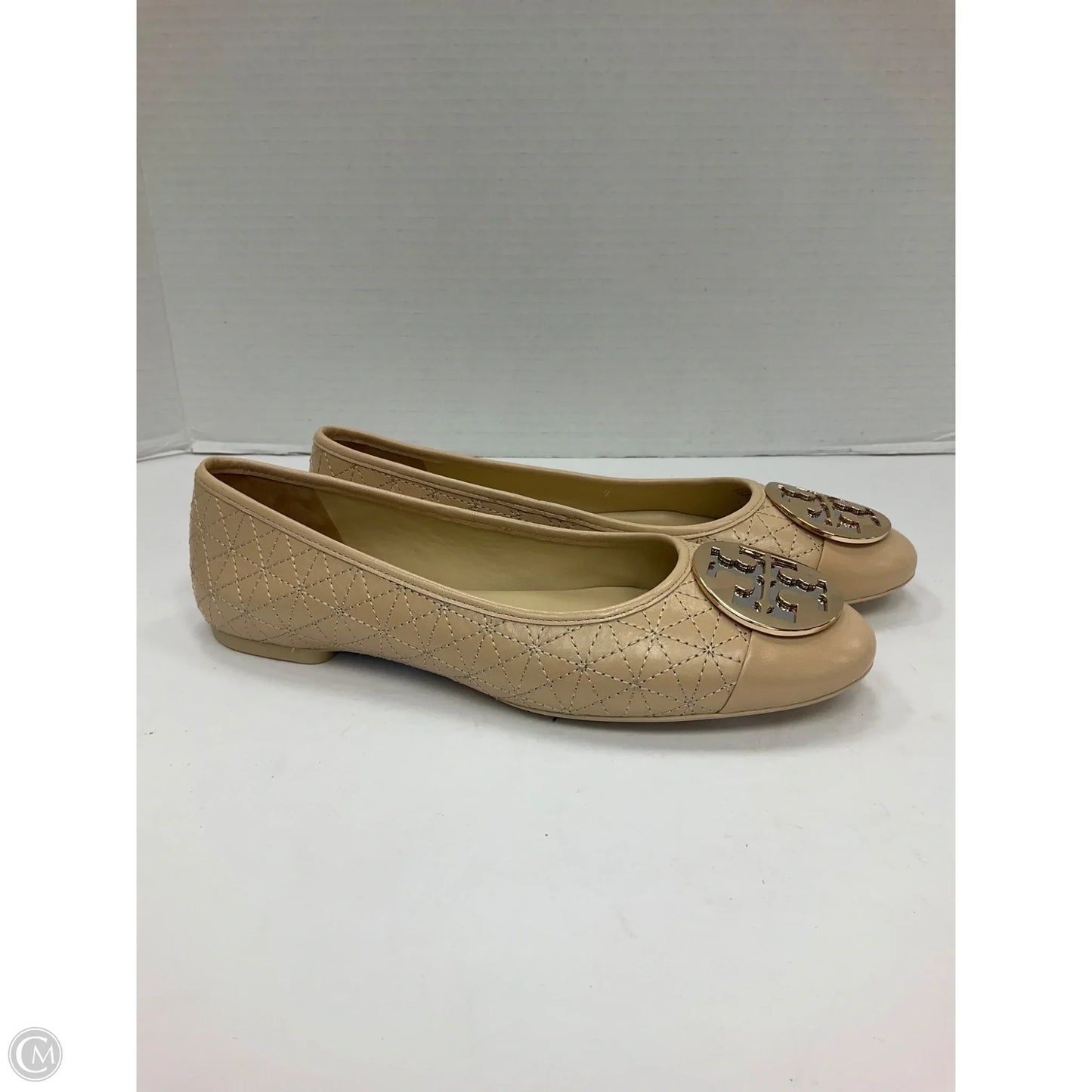 Shoes Designer By Tory Burch In Cream, Size: 7.5