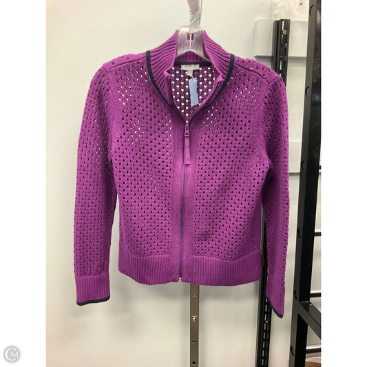 Sweater By Talbots In Purple, Size: Sp