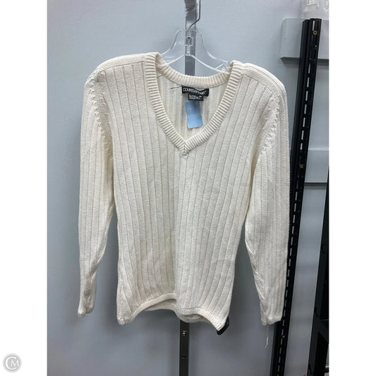 Sweater By Counterparts In Cream, Size: M