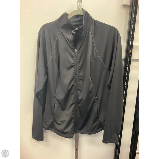 Athletic Sweatshirt Collar By Tek Gear In Black, Size: 1x