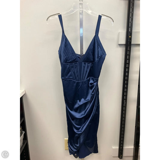 Dress Party Short By Fashion Nova In Blue, Size: M