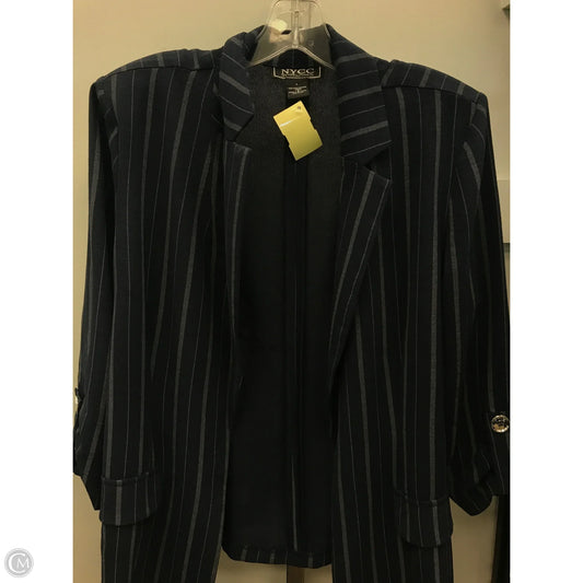 Blazer By New York And Co In Striped Pattern, Size: L