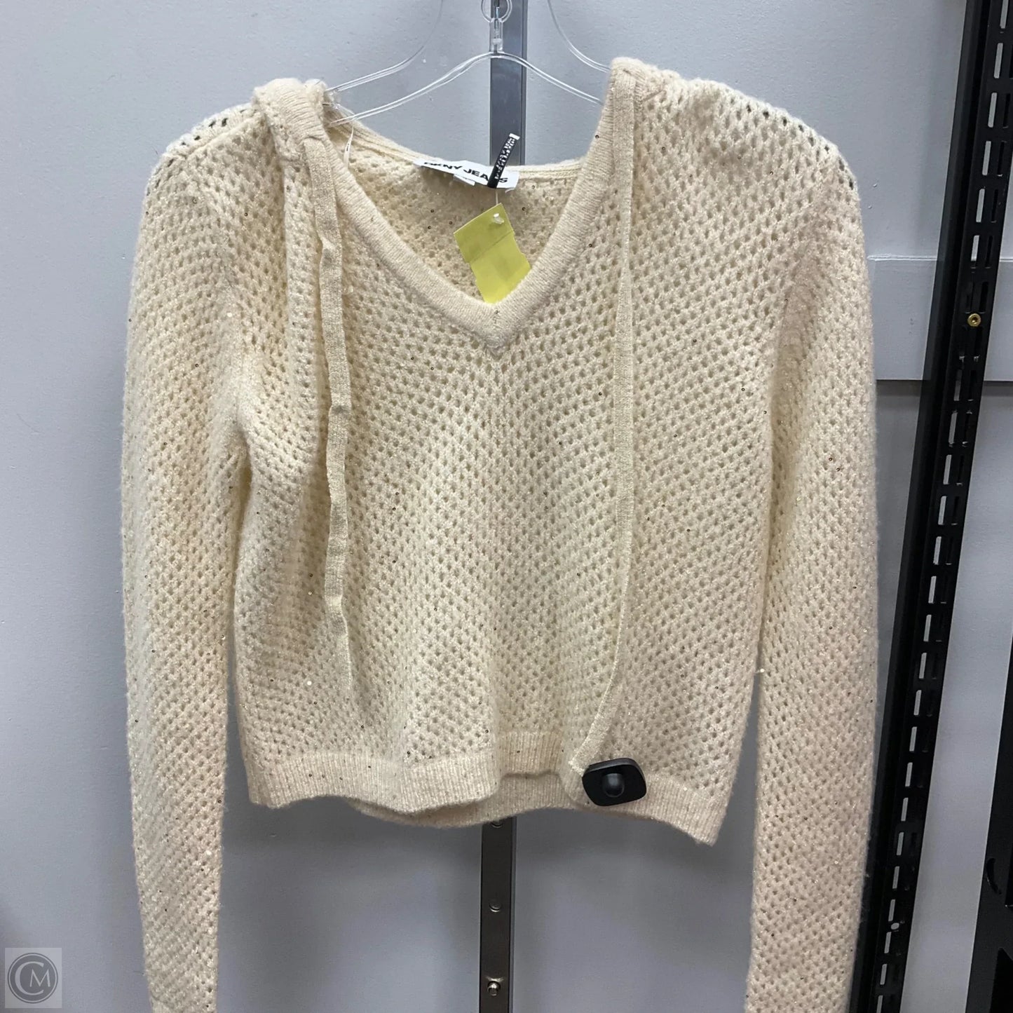 Sweater By Dkny In Cream, Size: Xs