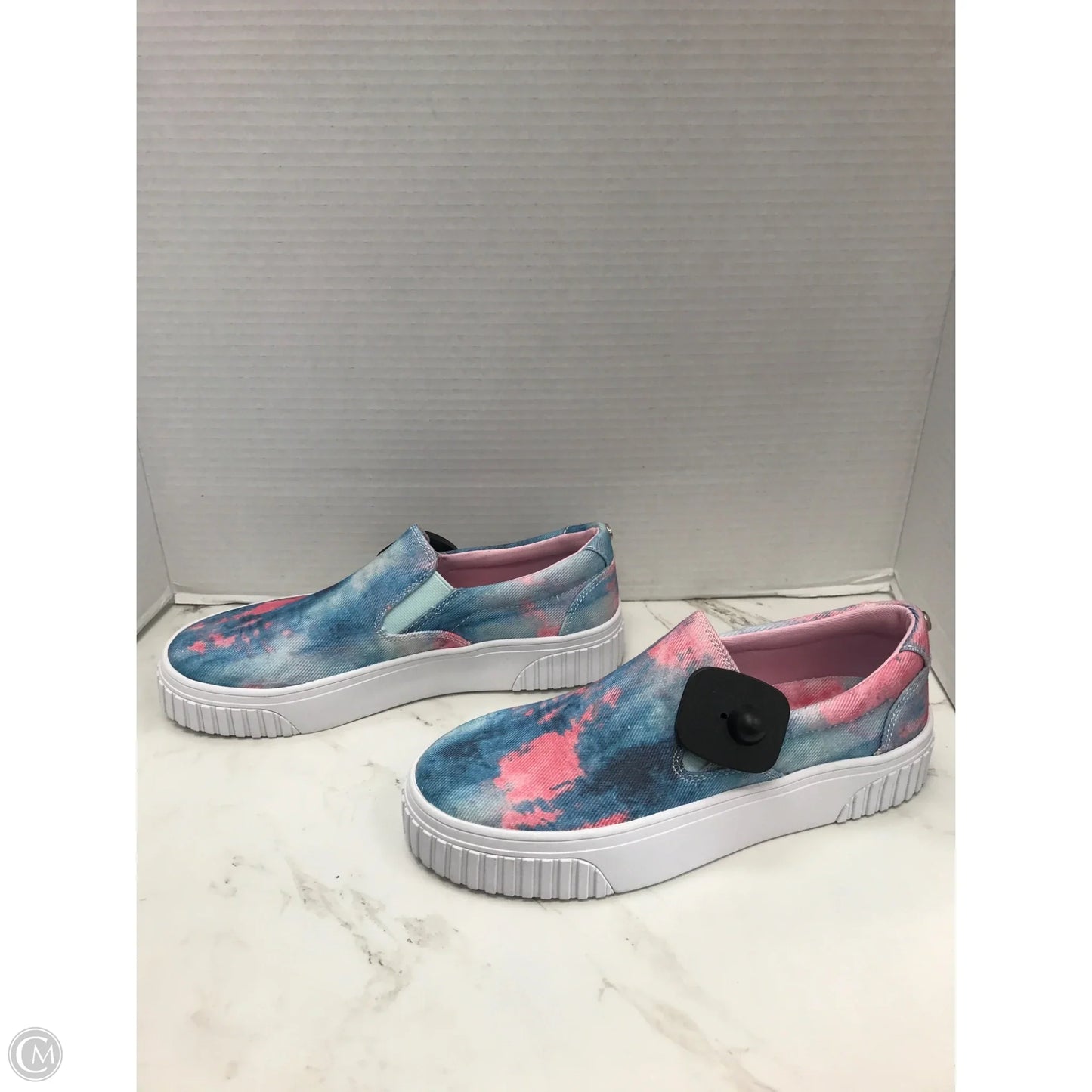 Shoes Sneakers By Nine West In Tie Dye Print, Size: 8