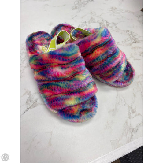 Slippers Designer By Ugg In Multi-colored, Size: 8