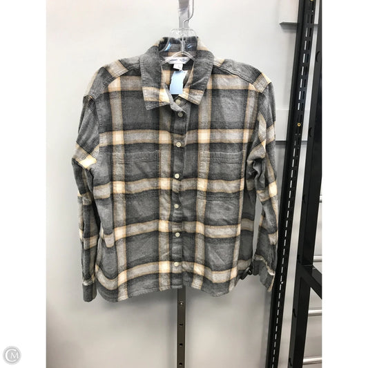 Top Long Sleeve By Tribal In Cream, Size: Xl