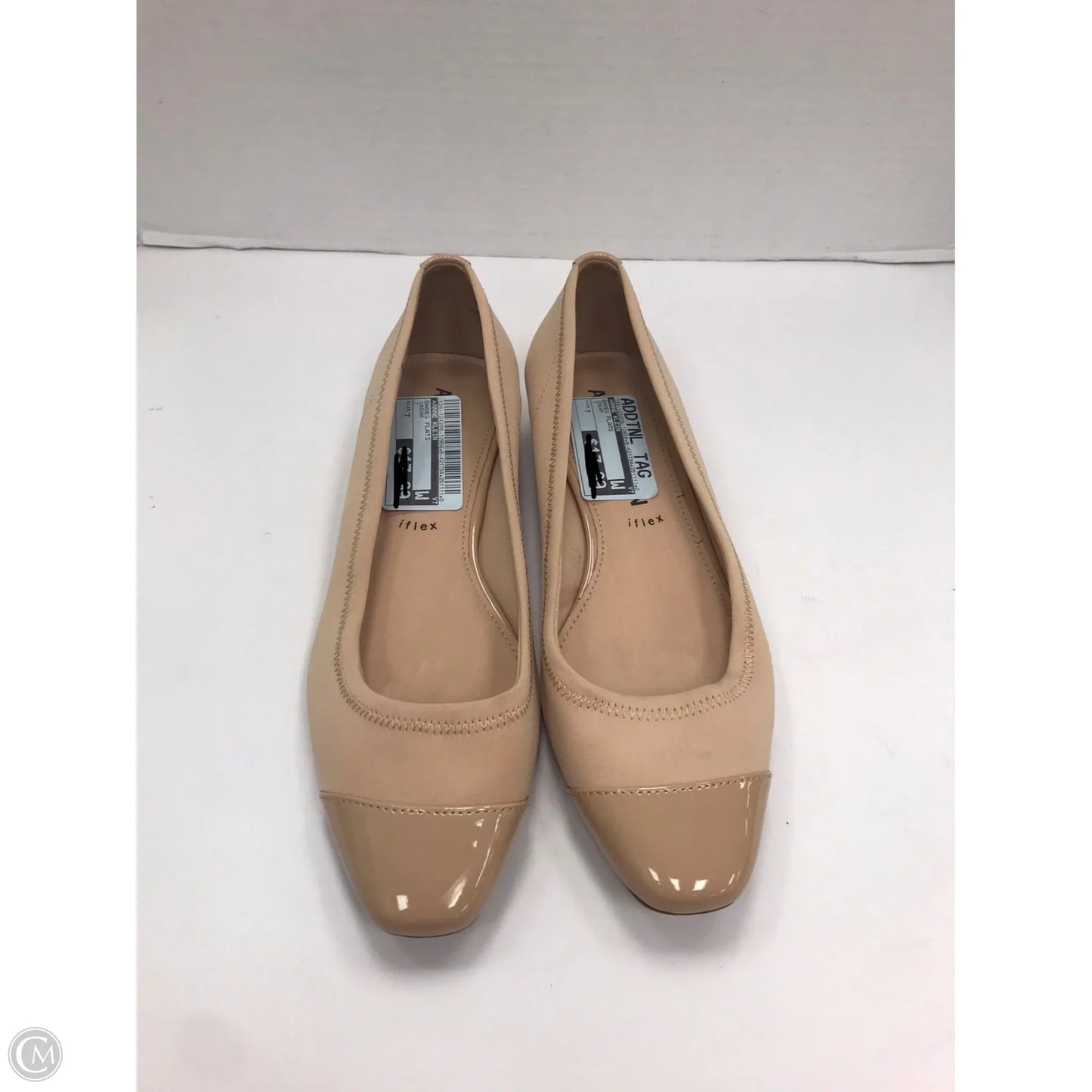 Shoes Flats By Anne Klein In Cream, Size: 7