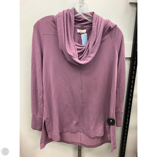 Top Long Sleeve By Cupio In Purple, Size: M