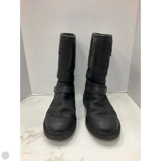 Boots Designer By Ugg In Black, Size: 9