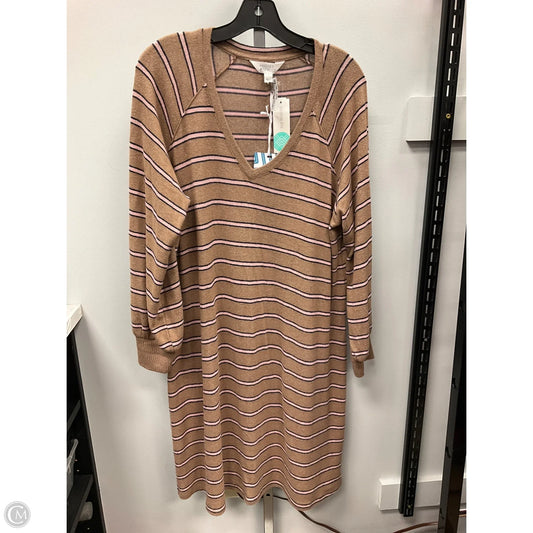 Dress Casual Short By Market & Spruce In Striped Pattern, Size: 1x