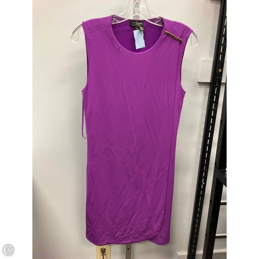 Dress Party Short By Ted Baker In Purple, Size: 2
