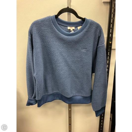 Top Long Sleeve By Levis In Blue, Size: M