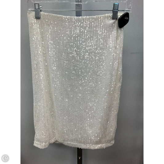 Skirt Mini & Short By Cable And Gauge In Cream, Size: Xs