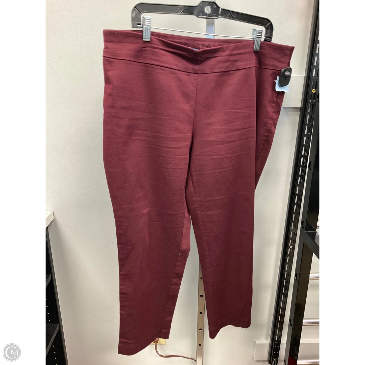 Pants Other By Croft And Barrow In Maroon, Size: 16