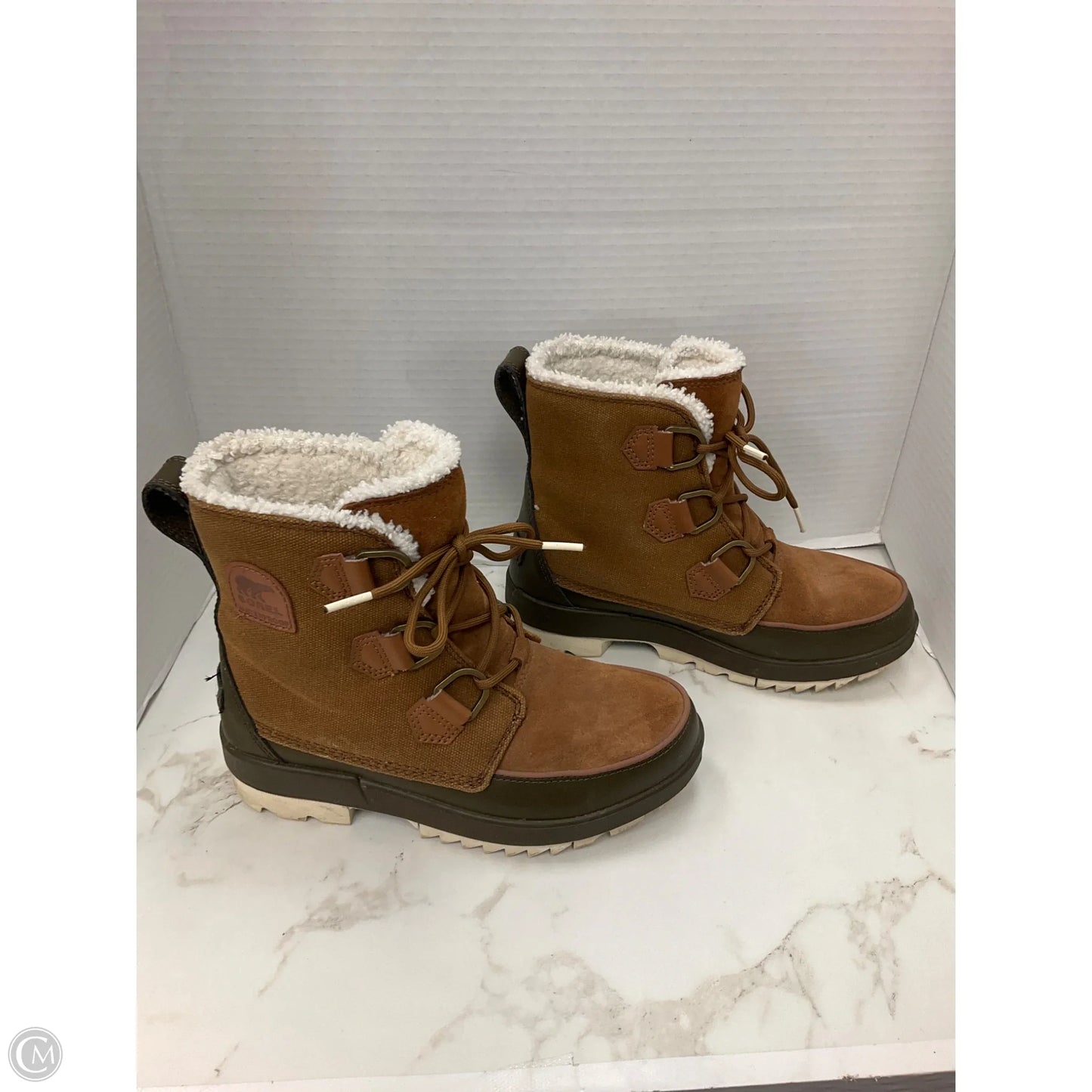 Boots Snow By Sorel In Brown, Size: 7.5