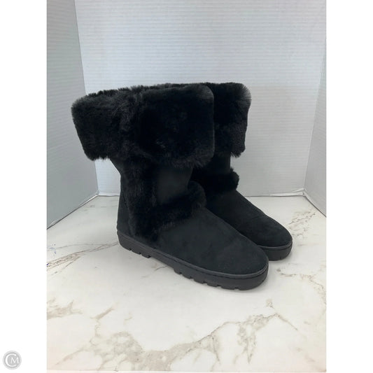 Boots Ankle Flats By Style And Company In Black, Size: 9