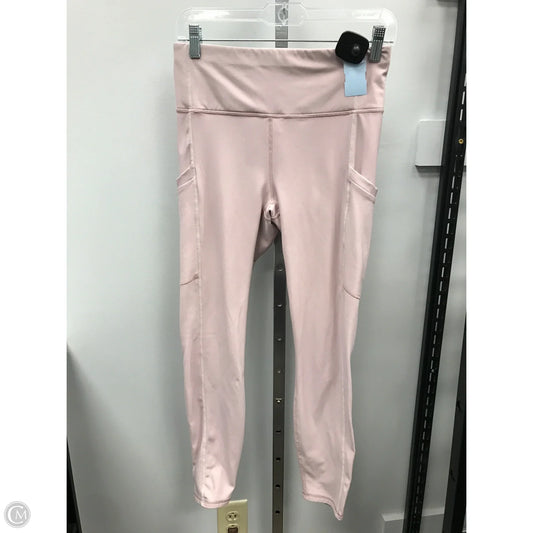 Athletic Leggings By Fabletics In Pink, Size: M