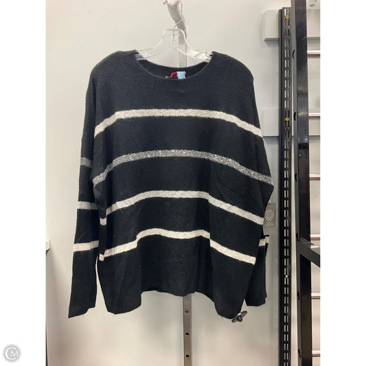 Sweater By Vince Camuto In Striped Pattern, Size: L