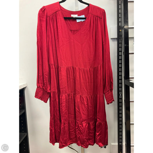 Dress Casual Short By J. Jill In Maroon, Size: L