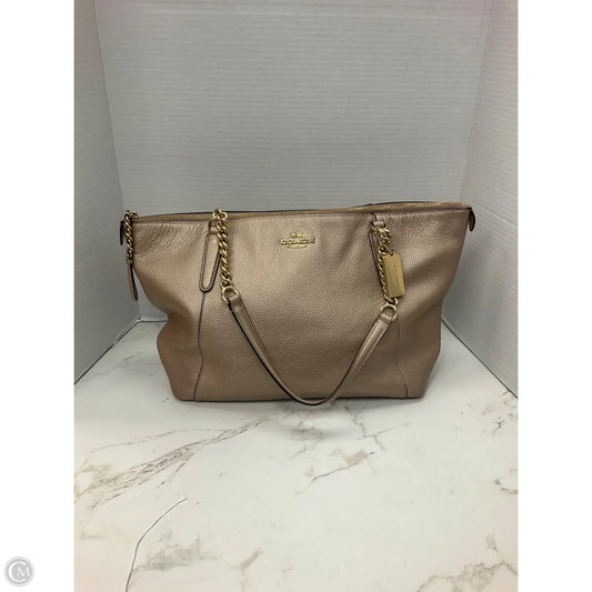 Handbag Designer By Coach, Size: Medium