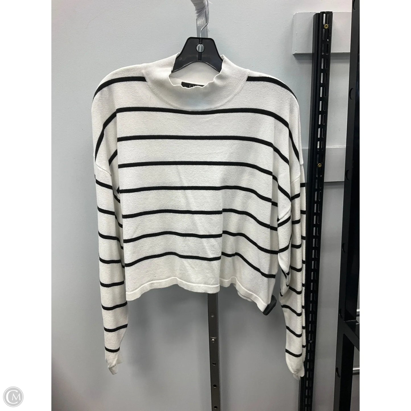 Top Long Sleeve By Lulus In Striped Pattern, Size: S