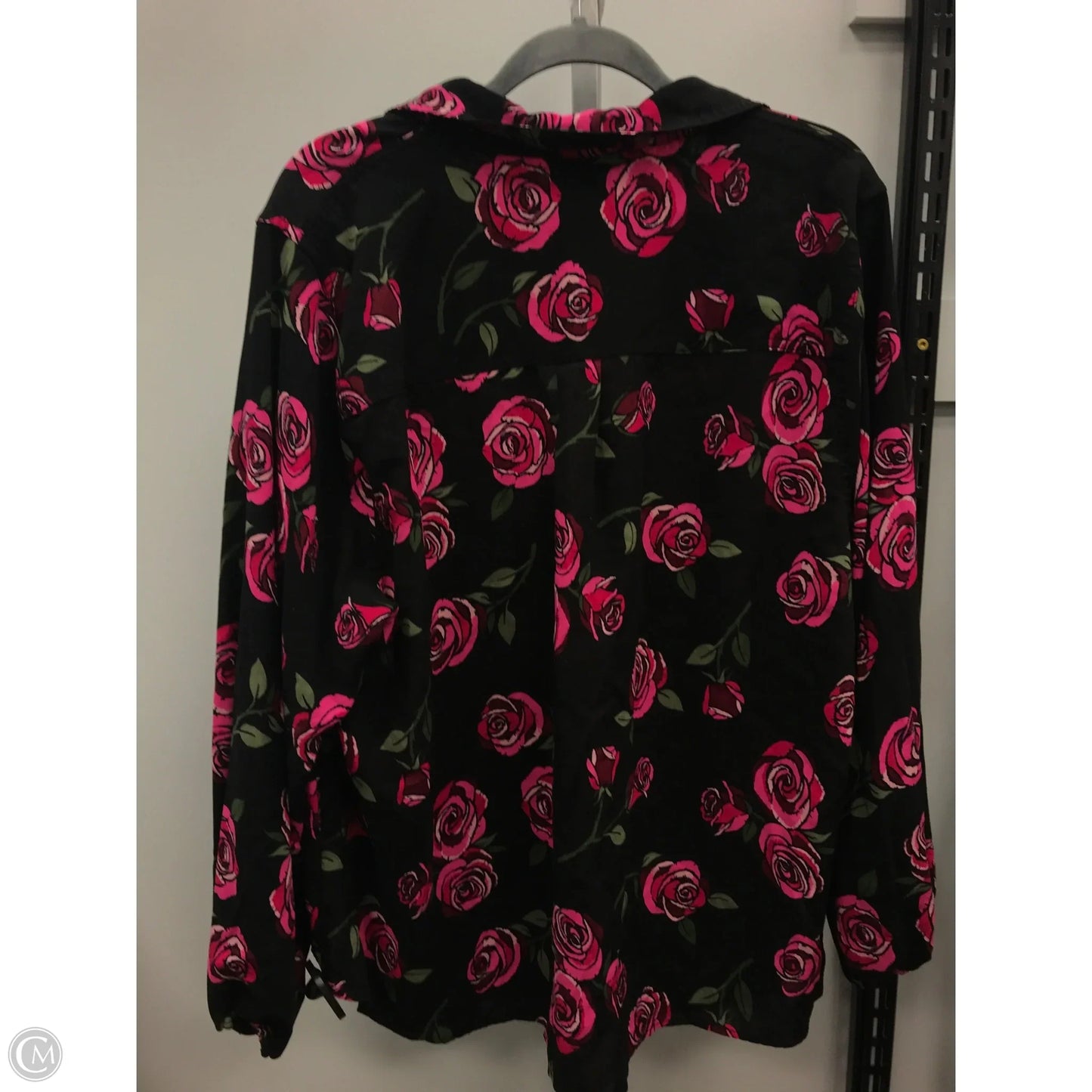 Top Long Sleeve By Torrid In Floral Print, Size: 2x
