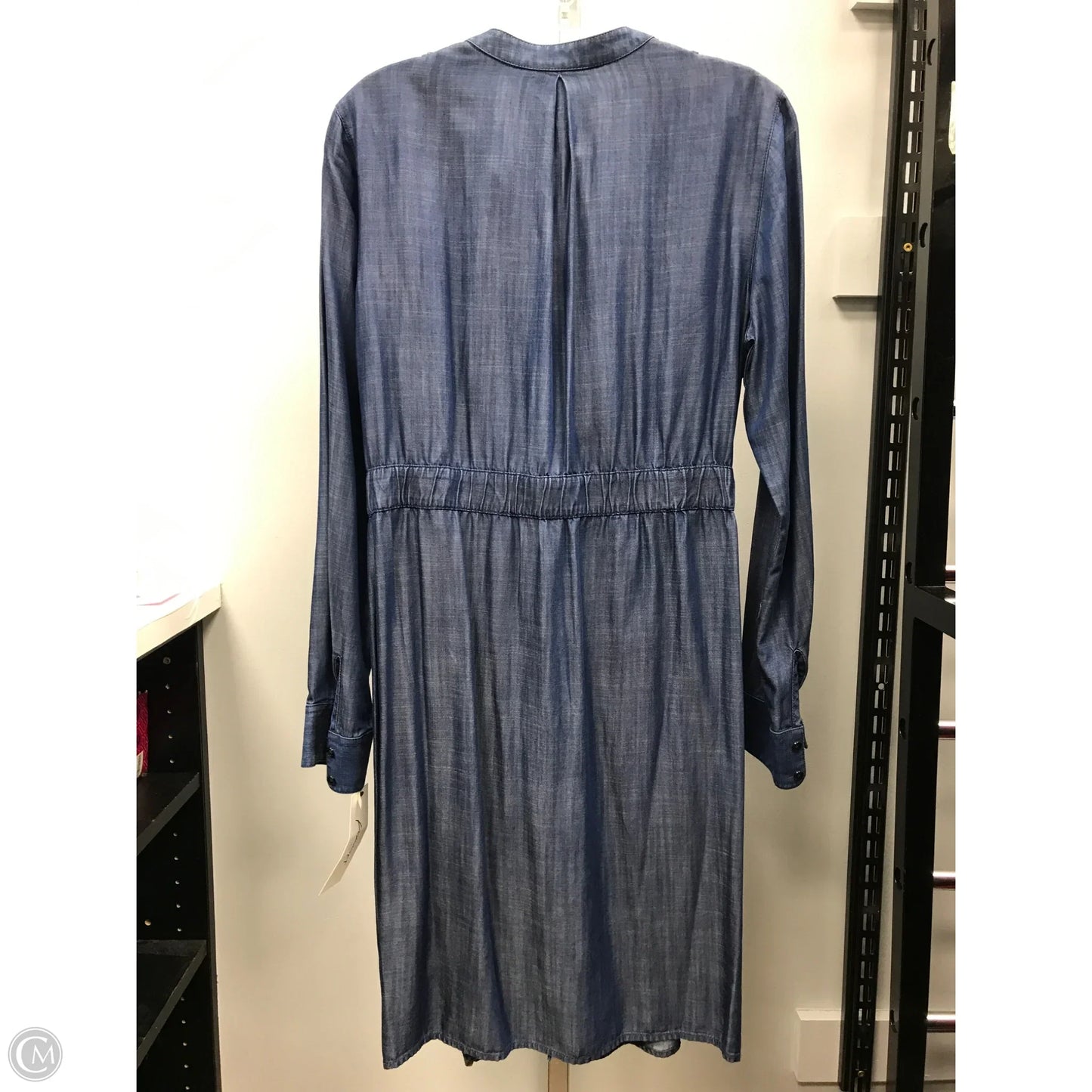 Dress Casual Short By Foxcroft In Blue Denim, Size: 8