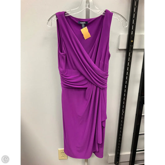 Dress Party Short By Chaps In Purple, Size: S