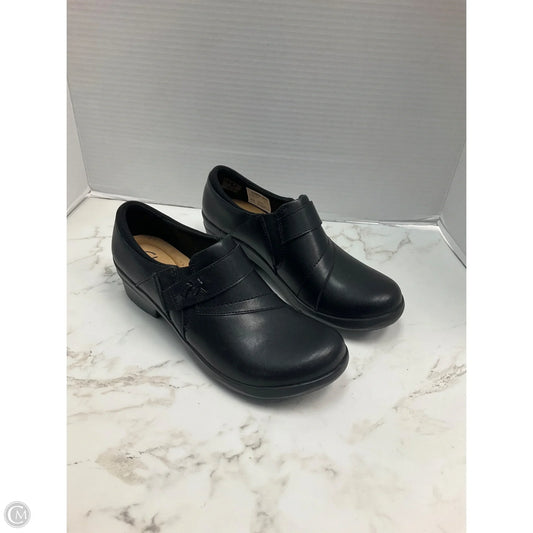 Shoes Flats By Clarks In Black, Size: 8.5