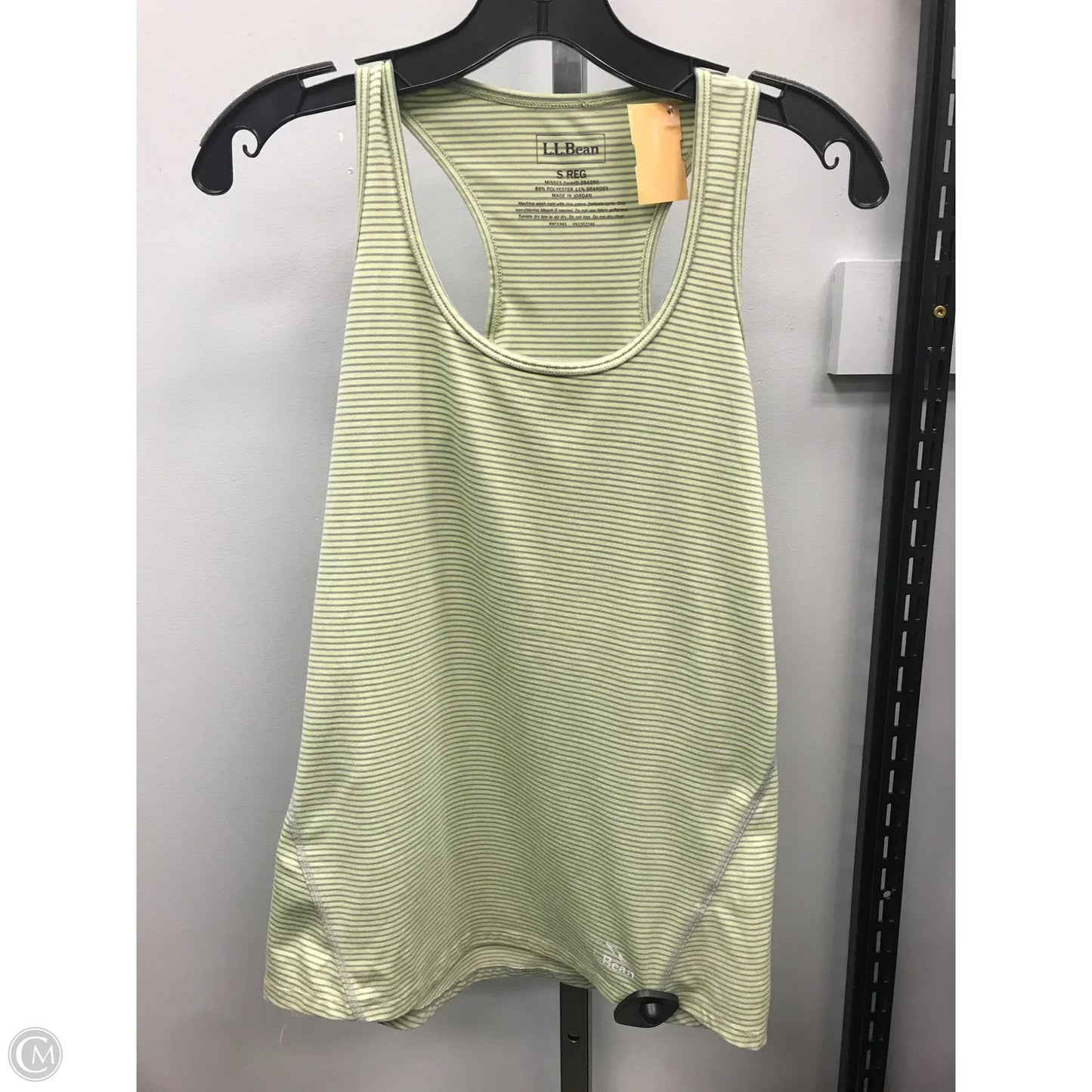Athletic Tank Top By L.l. Bean In Striped Pattern, Size: S