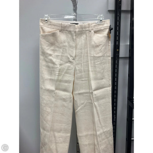 Pants Wide Leg By Theory In Cream, Size: 8