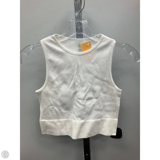 Athletic Tank Top By Aura In Cream, Size: M
