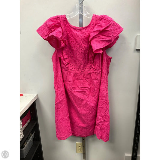 Dress Casual Short By Terra & Sky In Pink, Size: L