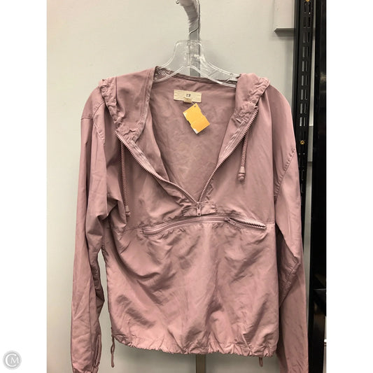 Jacket Windbreaker By Thread And Supply In Mauve, Size: M