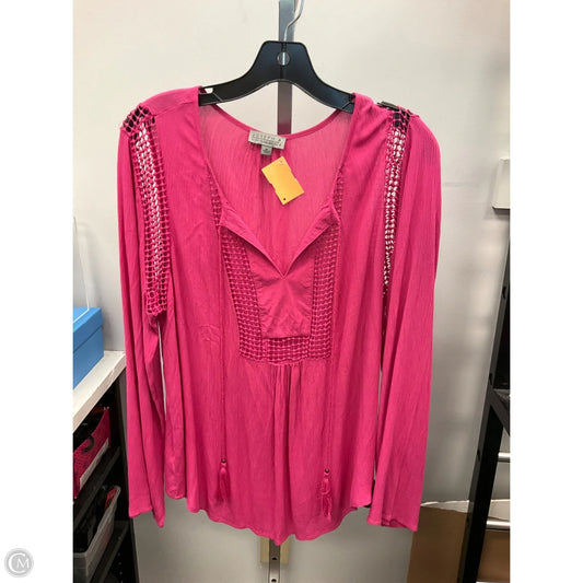 Swimwear Cover-up By Joseph A. In Pink, Size: M