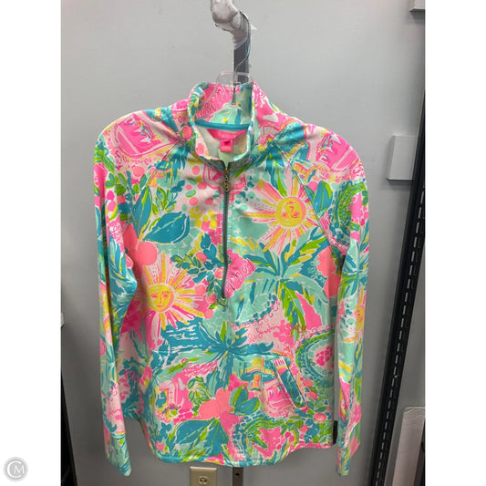 Top Long Sleeve Designer By Lilly Pulitzer In Multi-colored, Size: S