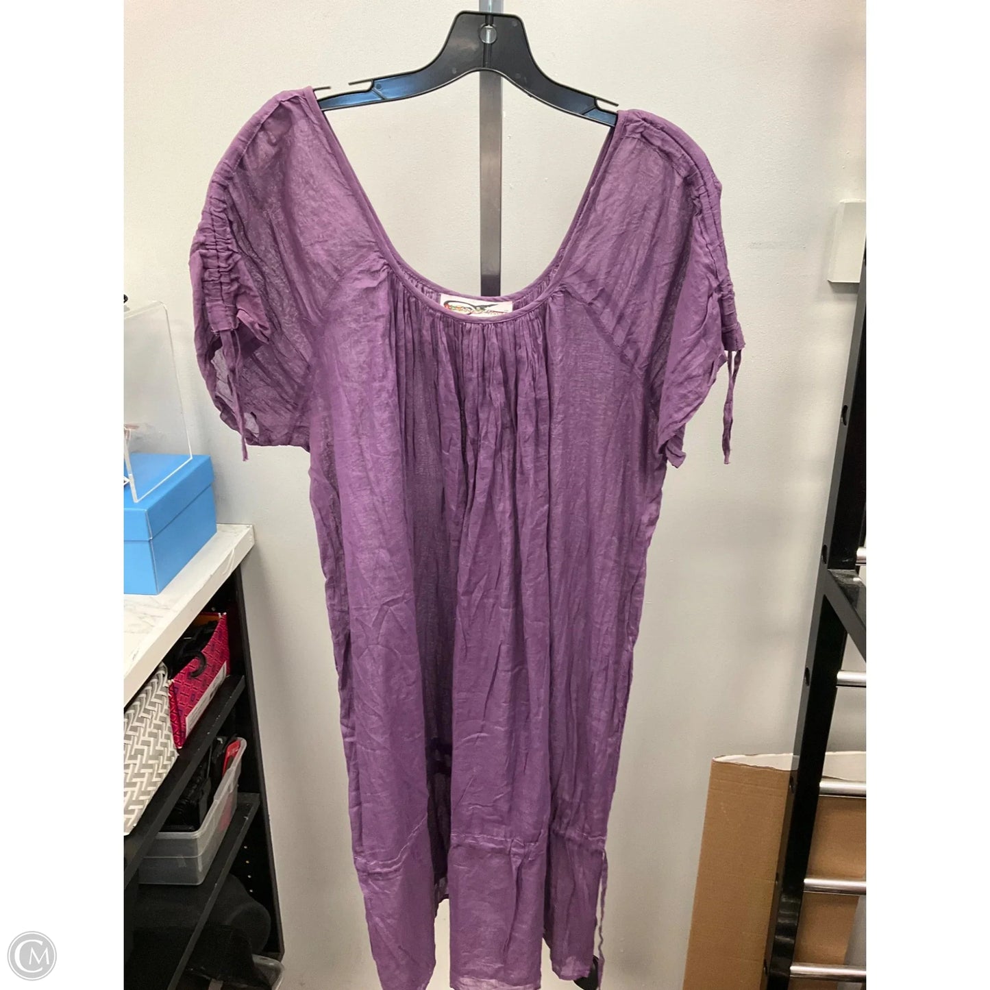 Swimwear Cover-up By Cmc In Purple, Size: Osfm