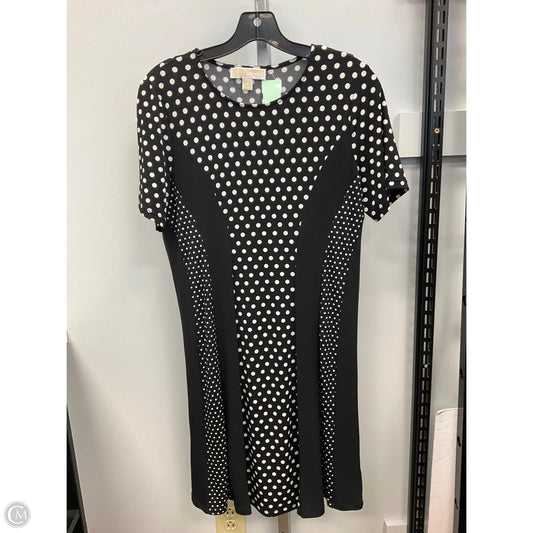 Dress Casual Short By Michael By Michael Kors In Polkadot Pattern, Size: M