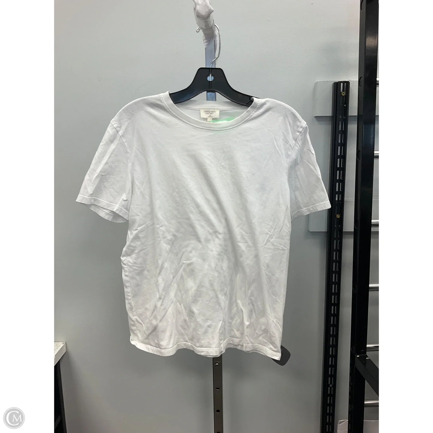 Top Short Sleeve Basic By Gentle Fawn In White, Size: Xs