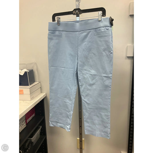Capris By Briggs In Blue, Size: 8