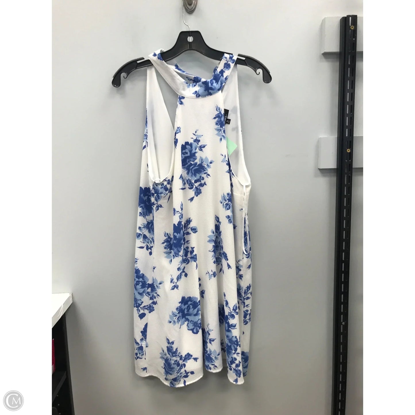 Dress Casual Short By Lulus In Blue & White, Size: M