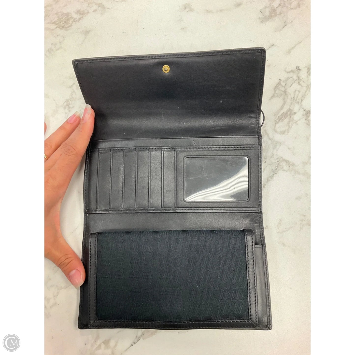 Wallet Designer By Coach, Size: Large