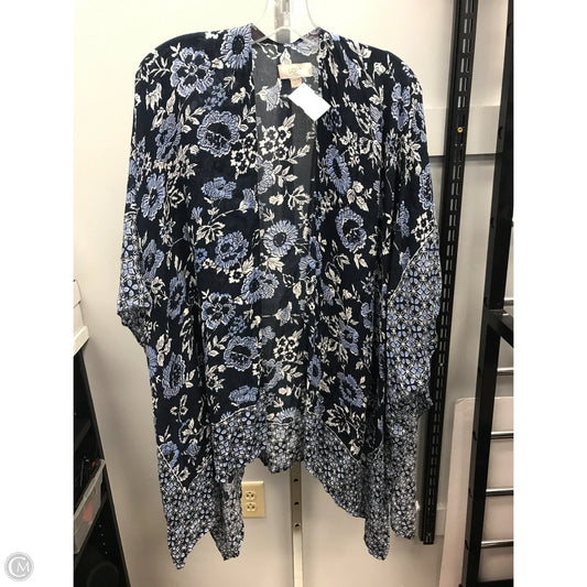 Kimono By Loft In Floral Print, Size: Osfm