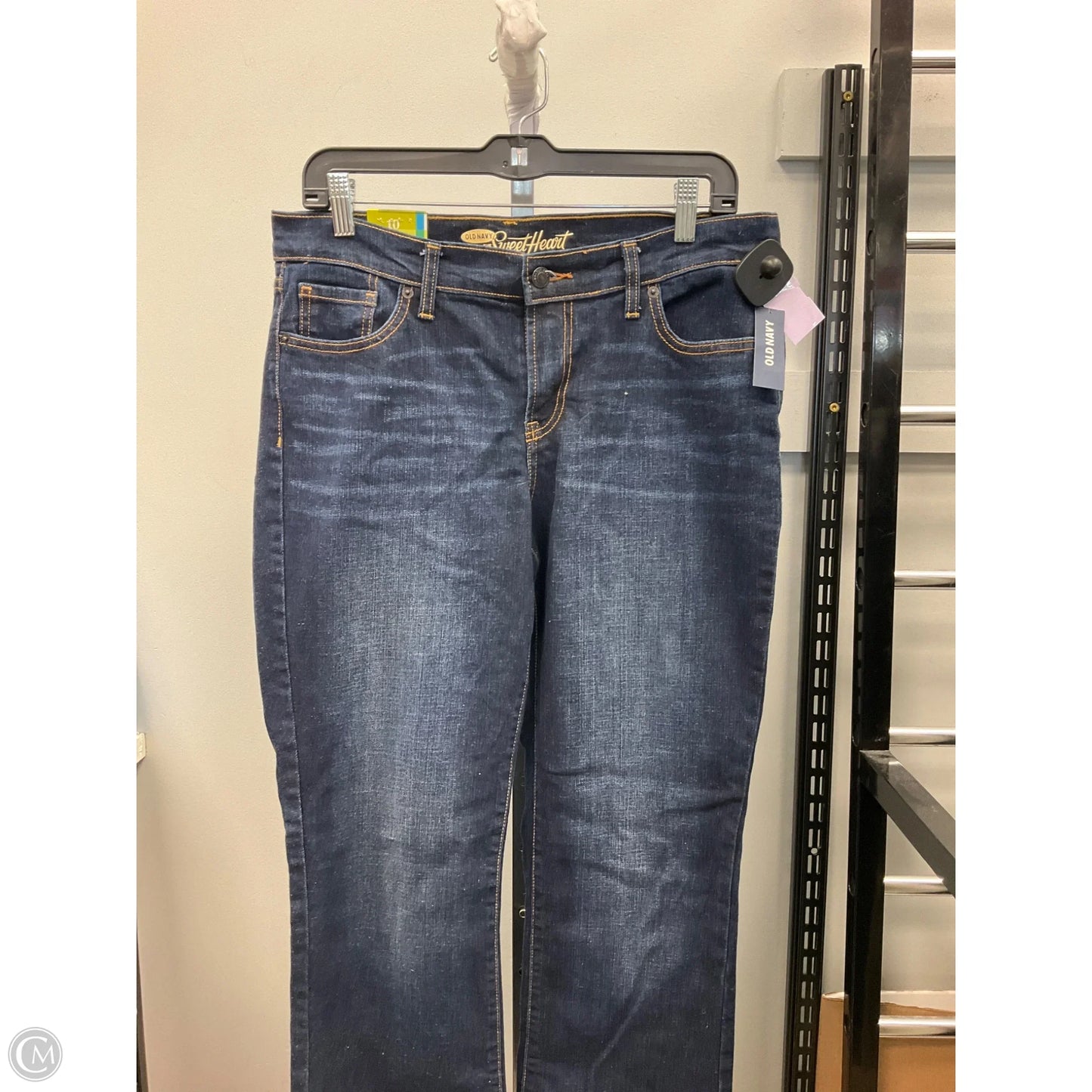 Jeans Flared By Old Navy In Blue Denim, Size: 10l